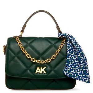 ANNE KLEIN Quilted Crossbody/Satchel